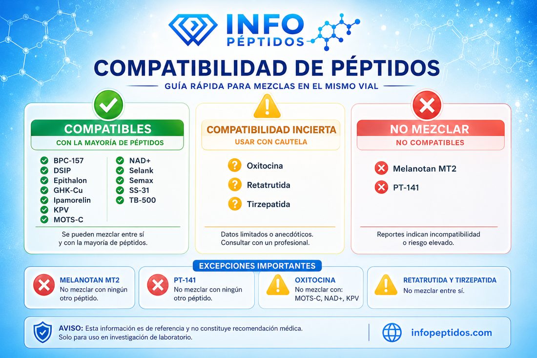 Mezclas de péptidos